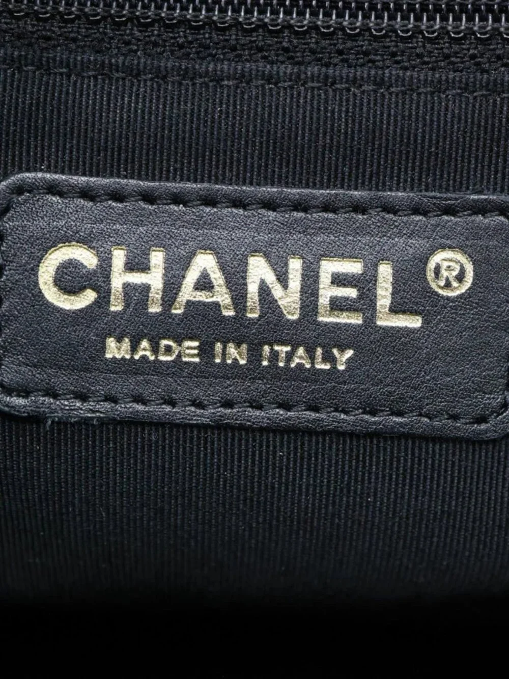Chanel PST Petite Quilted Caviar Leather Shopping Tote Black
